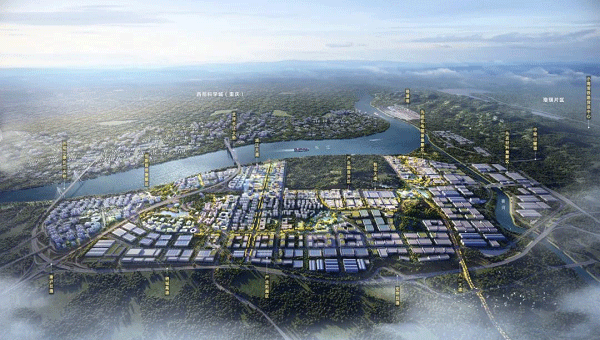 上海抖圈中标重庆枢纽港工业园先进机电装备和物流工业园项目